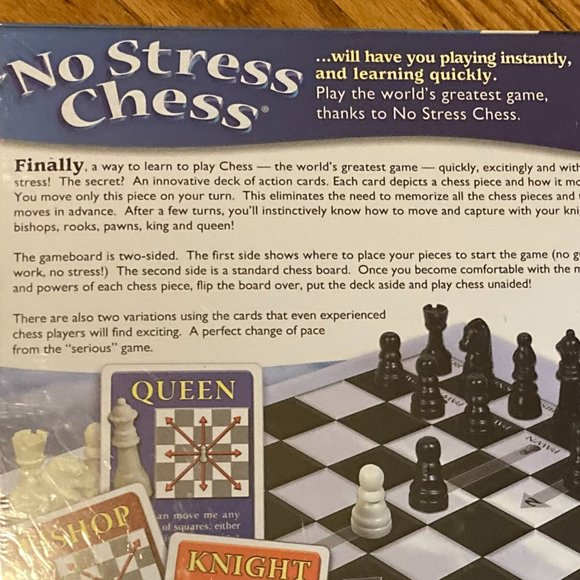 Brand New No Stress Chess Game - Picture 4 of 4